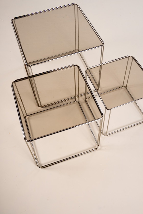 Image 1 of Isocele graphical nesting tables by Max Sauze