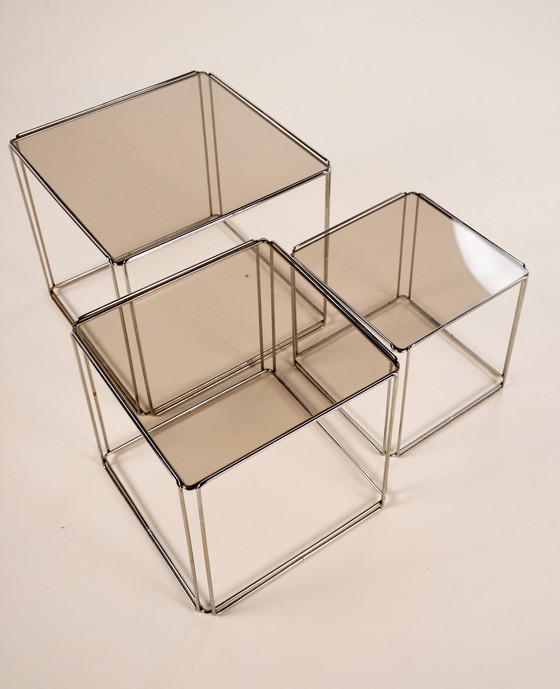 Image 1 of Isocele graphical nesting tables by Max Sauze