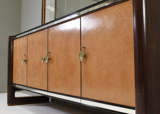 Image 1 of Osvaldo and Gaetano Borsani ‘Four Seasons’ Art-Deco Sideboard, Italy – circa 1930