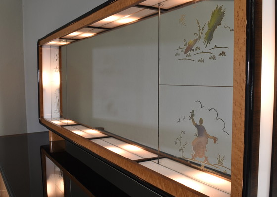 Image 1 of Osvaldo and Gaetano Borsani ‘Four Seasons’ Art-Deco Sideboard, Italy – circa 1930