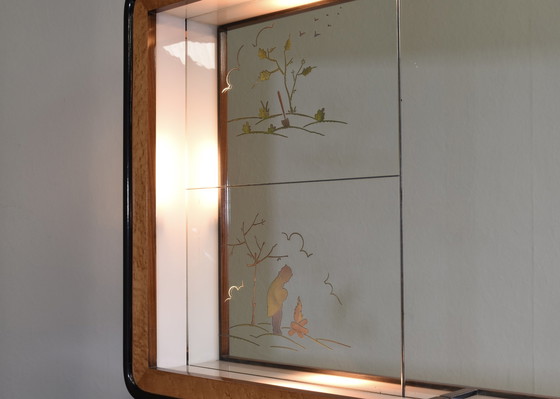 Image 1 of Osvaldo and Gaetano Borsani ‘Four Seasons’ Art-Deco Sideboard, Italy – circa 1930