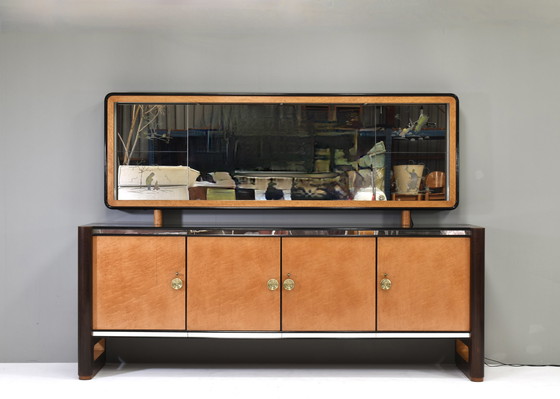 Image 1 of Osvaldo and Gaetano Borsani ‘Four Seasons’ Art-Deco Sideboard, Italy – circa 1930