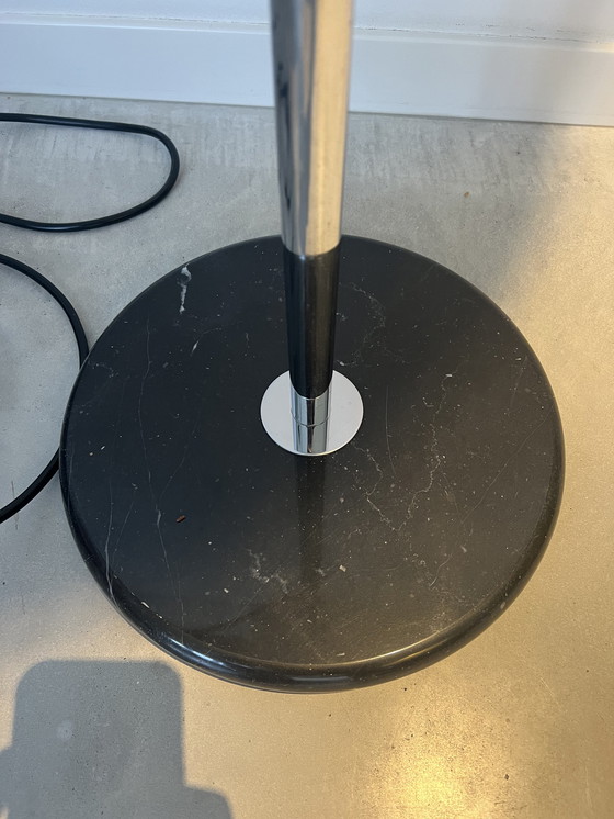 Image 1 of Lampada da terra dal design vintage, Mezzaluna