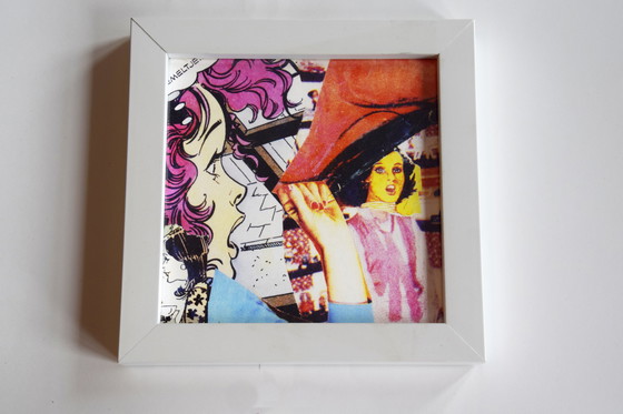 Image 1 of Pop Art Collage in frame