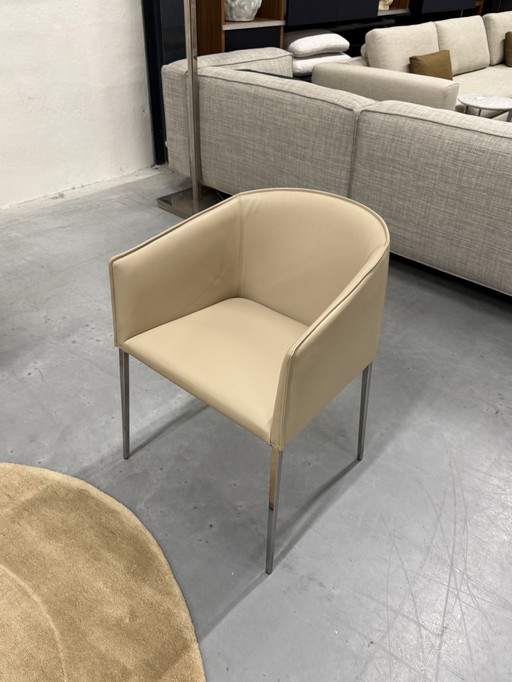 Jori Tulip Dining Chair Leather