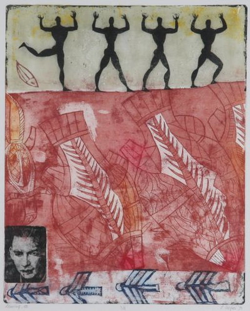 Eliza Kopec - Leaving ets – lithos zeefdrukken
