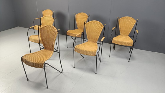 Image 1 of 6x Vintage Dining Chairs