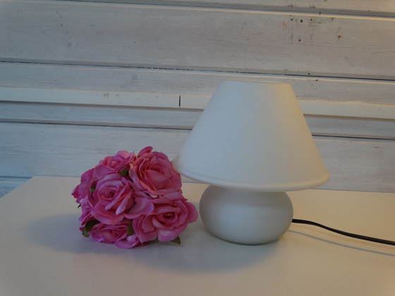 Image 1 of Glashütte Limburg mushroom lamp