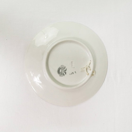 Image 1 of Coppia di piatti da parete Art Déco vintage di Villeroy e Boch, Germania, anni '30