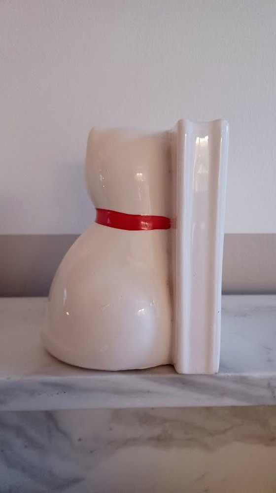 Image 1 of Fermalibri a forma di gatto vintage (1980)