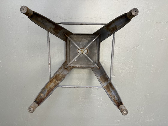 Image 1 of 2x Industrial metal stool