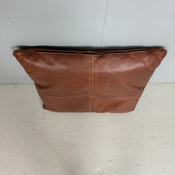 Image 1 of XL leather lounge cushion