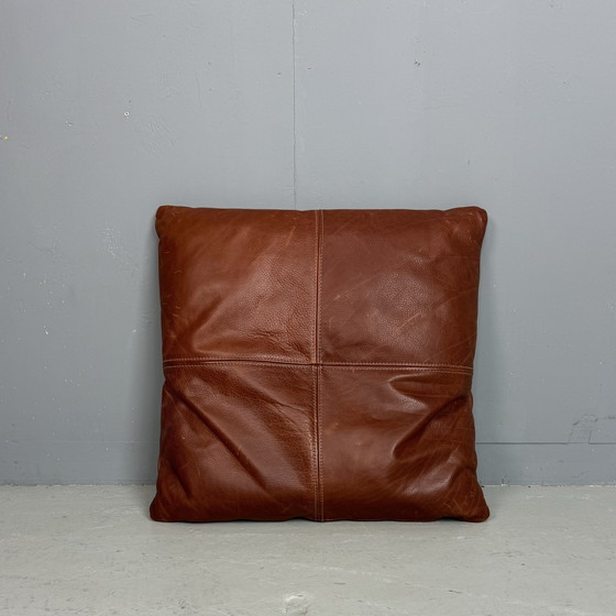 Image 1 of XL leather lounge cushion