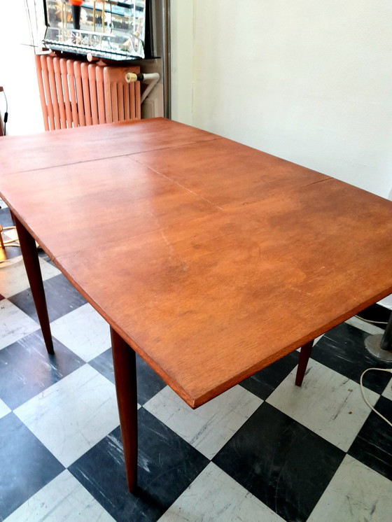 Image 1 of Scandinavian Extending Table 1960