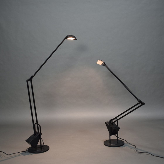 Image 1 of Fridolin Naef ‘Flamingo’ Table Lamps for LUXO – Italy, circa 1980