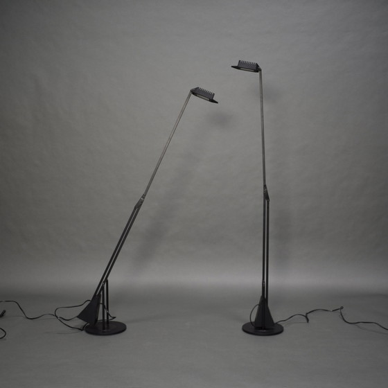 Image 1 of Fridolin Naef ‘Flamingo’ Table Lamps for LUXO – Italy, circa 1980