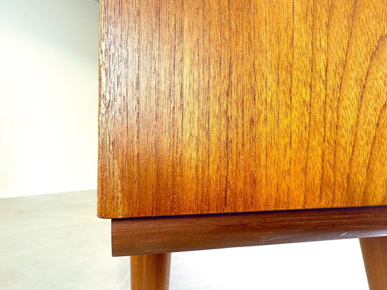 Image 1 of Mid - Century Highboard Omann Jun Sideboard Gunni Omann Teak