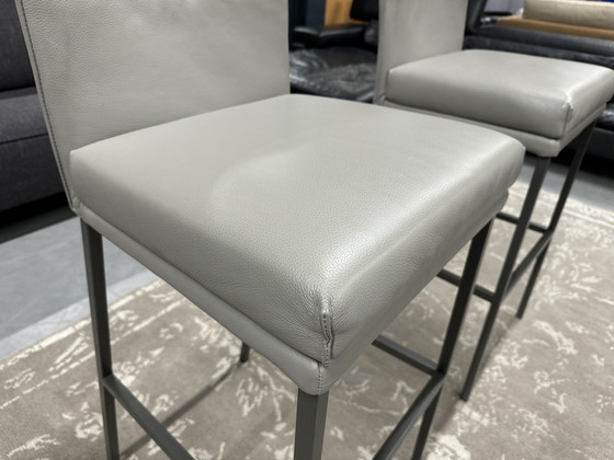 Image 1 of 2x Rolf Benz 651 bar chairs