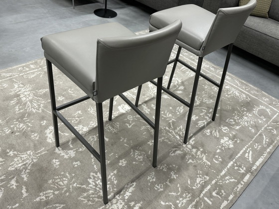 Image 1 of 2x Rolf Benz 651 bar chairs