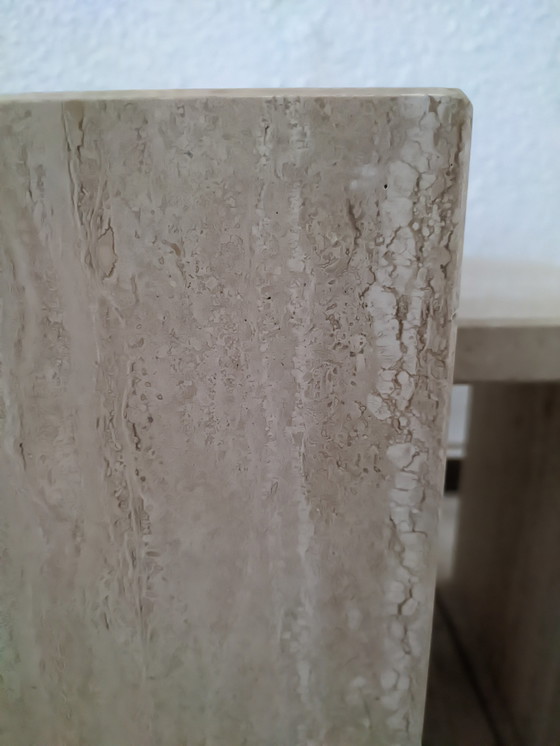 Image 1 of Travertine Nesting Set Italy 70'S