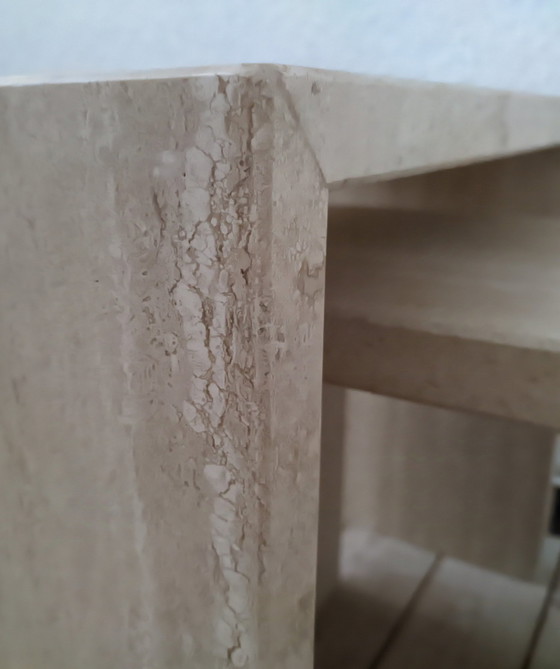 Image 1 of Travertine Nesting Set Italy 70'S