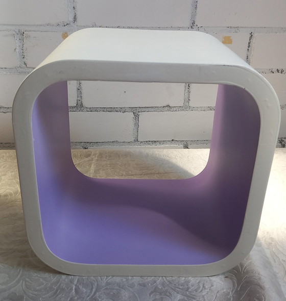 Image 1 of Vintage Shelves - Modular Elements - Lacquered Wood - 1970-1980