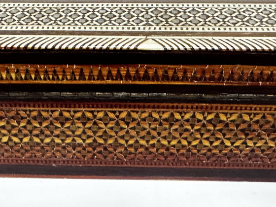 Image 1 of  Oriental Inlaid Mother-of-Pearl Box - L20/P12/H5 Cm