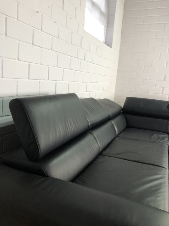 Image 1 of Willi Schillig leather sofa leather couch leather corner sofa sofa couch corner sofa bed