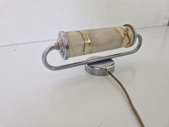 Image 1 of Bauhaus Style Tubular Wall Lamp, 1950S
