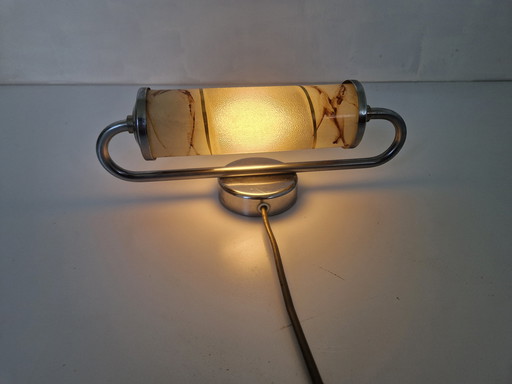 Bauhaus Style Tubular Wall Lamp, 1950S
