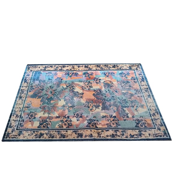 Image 1 of 1990S Gorgeous Rug By Giorgetto Giugiaro For Paracchi. Pure Wool. Made In Italy