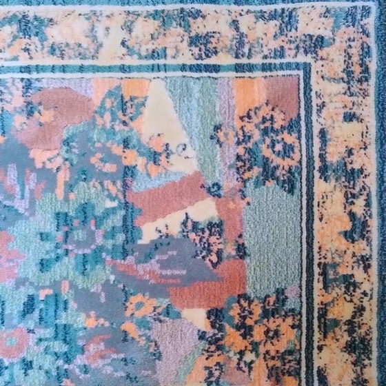Image 1 of 1990S Gorgeous Rug By Giorgetto Giugiaro For Paracchi. Pure Wool. Made In Italy