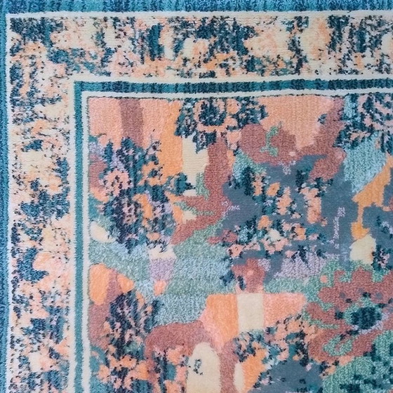 Image 1 of 1990S Gorgeous Rug By Giorgetto Giugiaro For Paracchi. Pure Wool. Made In Italy
