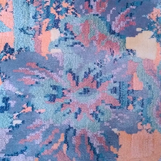 Image 1 of 1990S Gorgeous Rug By Giorgetto Giugiaro For Paracchi. Pure Wool. Made In Italy