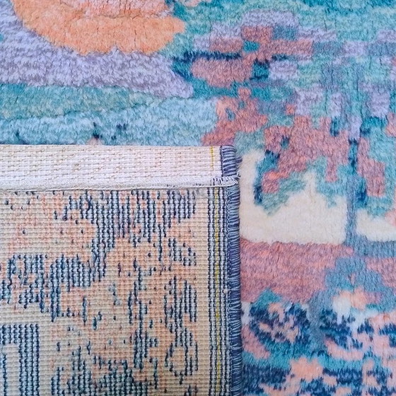 Image 1 of 1990S Gorgeous Rug By Giorgetto Giugiaro For Paracchi. Pure Wool. Made In Italy