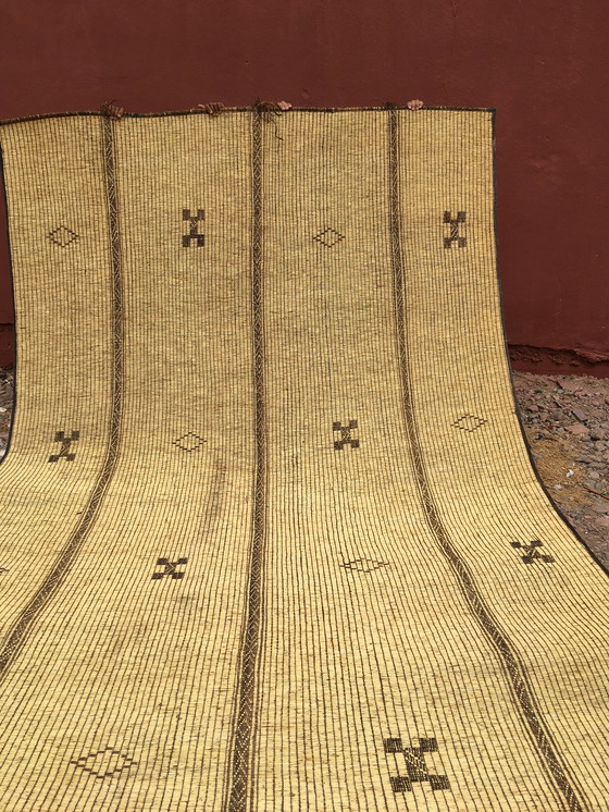 Image 1 of Mauritanian mat Touareg carpet 5.00X 2.46 M