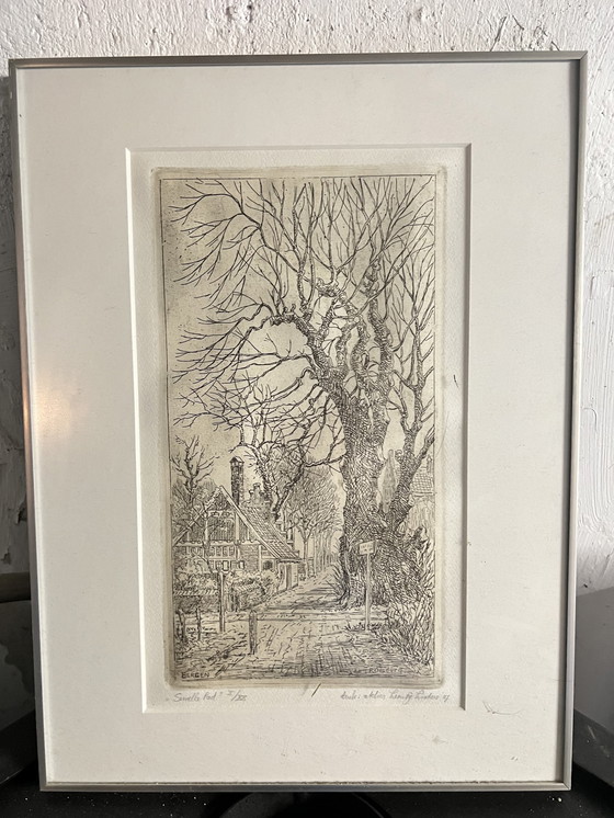 Image 1 of Atelier Leentje Linders - Gravure signée