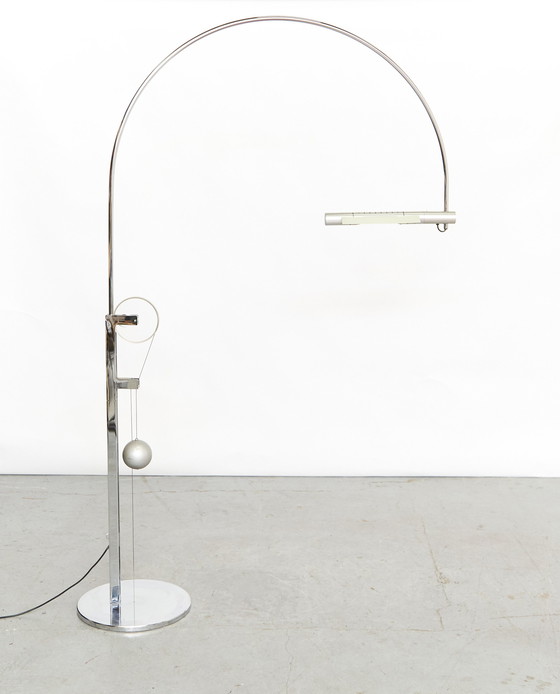 Image 1 of Rico and Rosemarie Baltensweiler "Halo Mobil" floor lamp for Swisslamps International