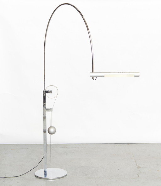 Rico and Rosemarie Baltensweiler "Halo Mobil" floor lamp for Swisslamps International