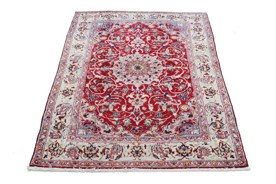 Image 1 of Original hand-knotted Persian rug Isfahan Fine 165 X 110 Cm Top condition