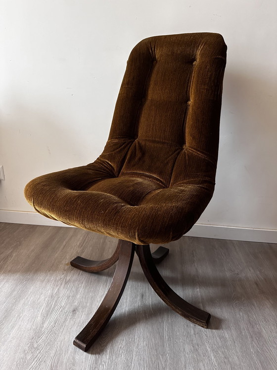 Image 1 of Scandinavian Swivel Armchair