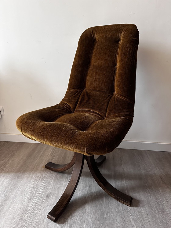 Image 1 of Scandinavian Swivel Armchair