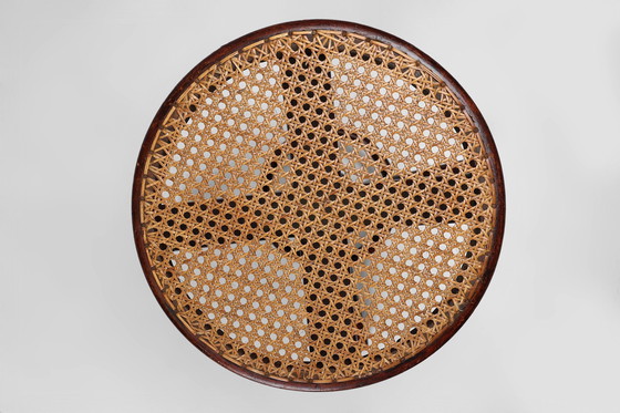 Image 1 of Austrian Piano Stool In Beech And Bentwood By Michael Thonet For Thonet, 1890S