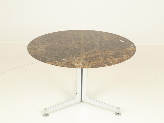 Image 1 of Round Dining Table By Freben Fabricius & Jorgen Kastholm For Kill International, Germany, 1960S