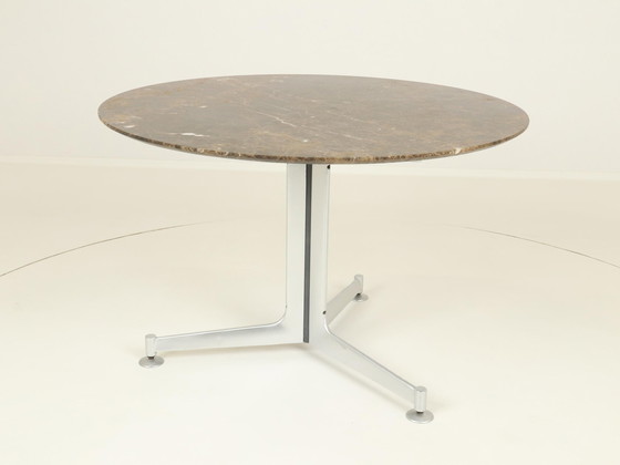 Image 1 of Round Dining Table By Freben Fabricius & Jorgen Kastholm For Kill International, Germany, 1960S