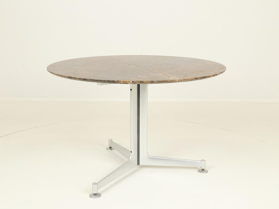 Image 1 of Round Dining Table By Freben Fabricius & Jorgen Kastholm For Kill International, Germany, 1960S