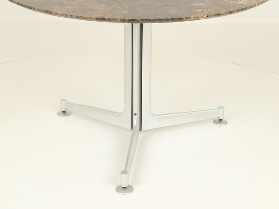 Image 1 of Round Dining Table By Freben Fabricius & Jorgen Kastholm For Kill International, Germany, 1960S