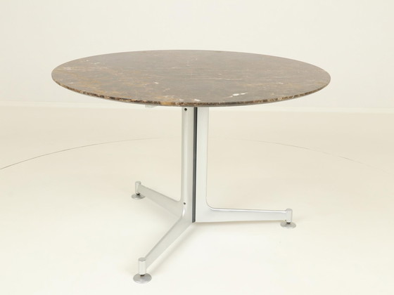 Image 1 of Round Dining Table By Freben Fabricius & Jorgen Kastholm For Kill International, Germany, 1960S