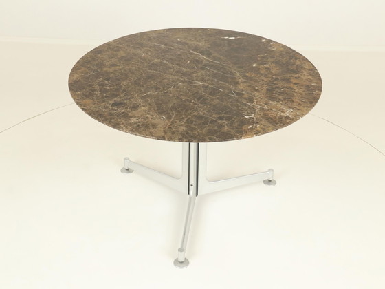 Image 1 of Round Dining Table By Freben Fabricius & Jorgen Kastholm For Kill International, Germany, 1960S