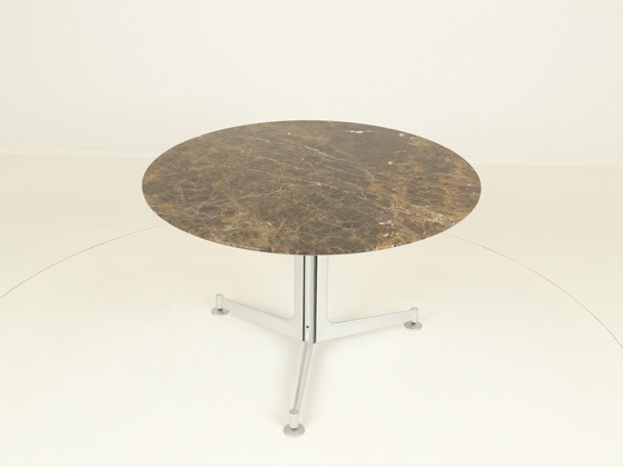 Image 1 of Round Dining Table By Freben Fabricius & Jorgen Kastholm For Kill International, Germany, 1960S